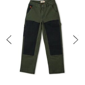 Olive and Black Women's Cargo Pants